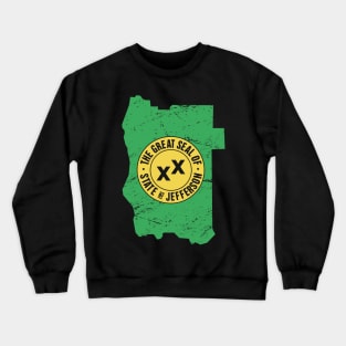 State Of Jefferson | Borders & Seal Crewneck Sweatshirt